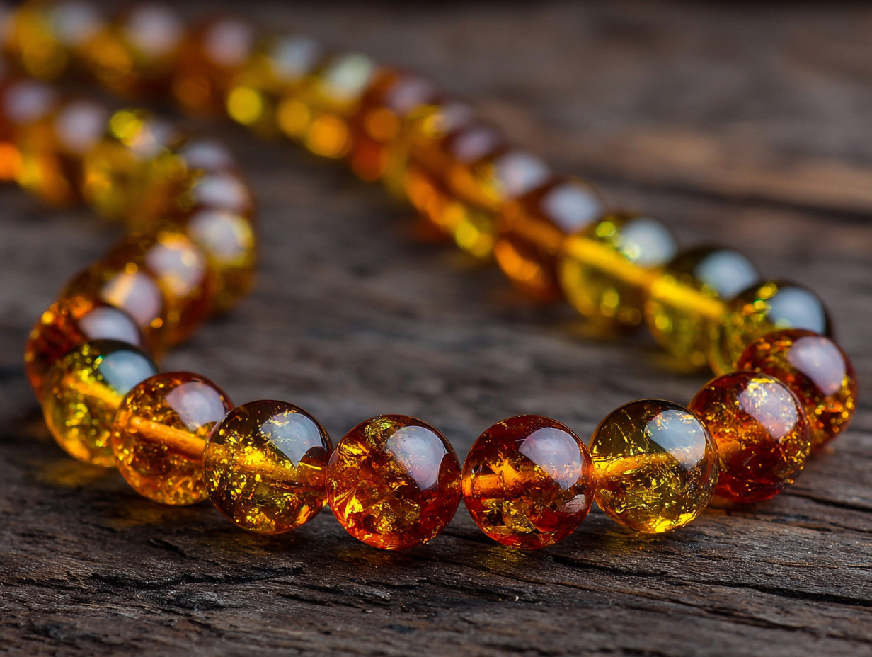 Colares Naturais para Bebé