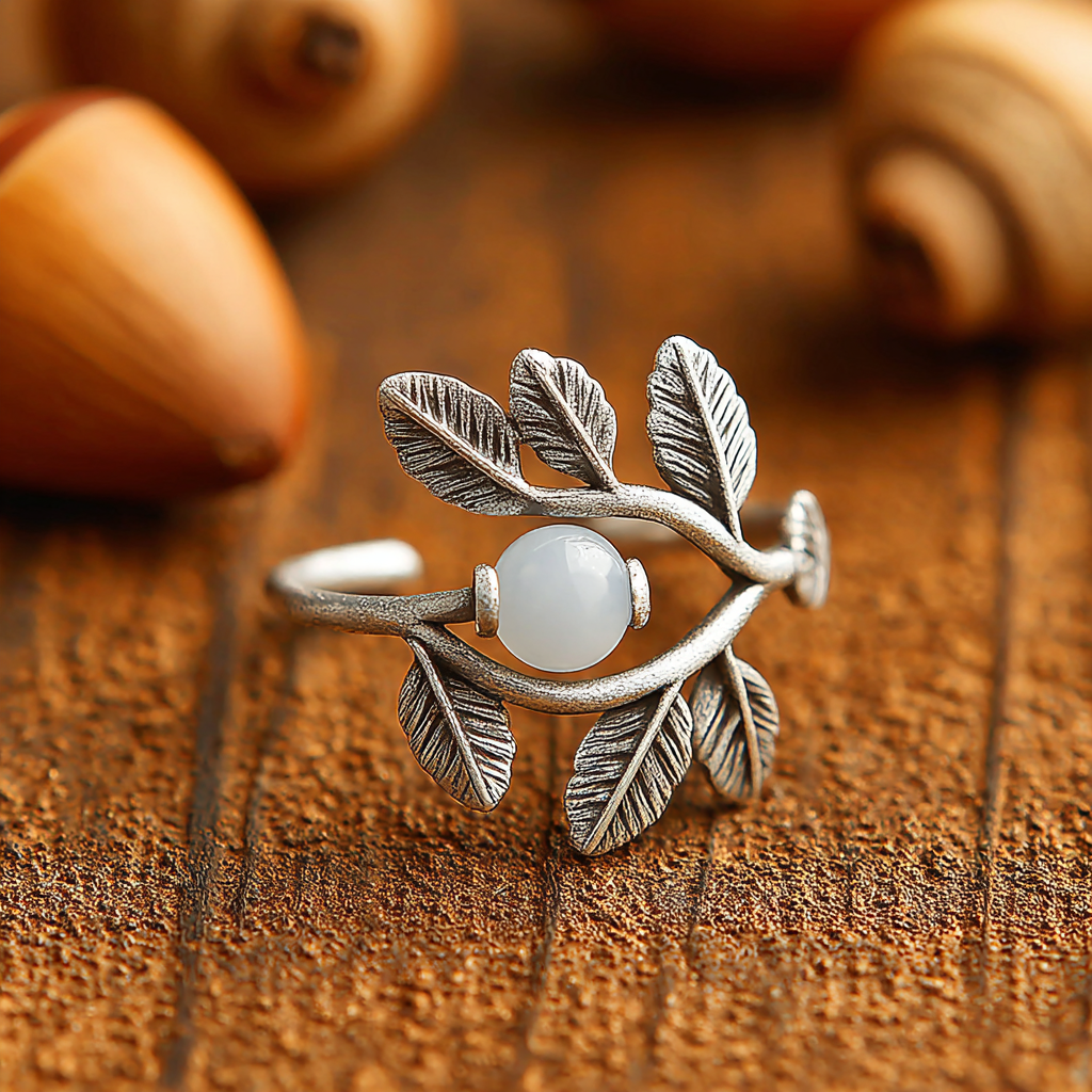 Anéis com Pedras Naturais